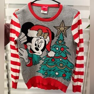 Disney Minnie Mouse Christmas Sweater!